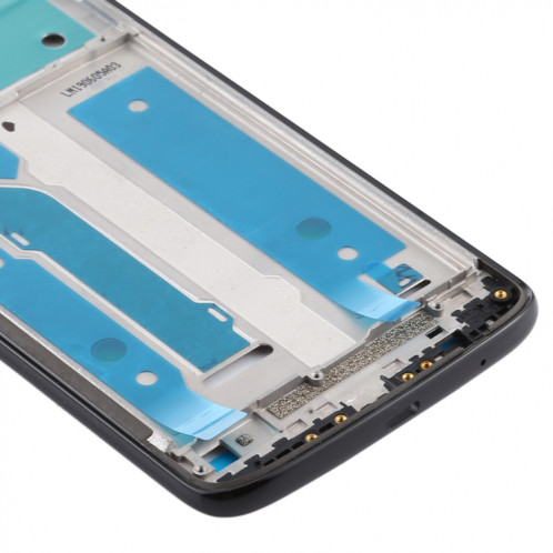 Boîtier avant LCD cadre lunette pour Motorola Moto E5 Plus (noir) SH093B26-06