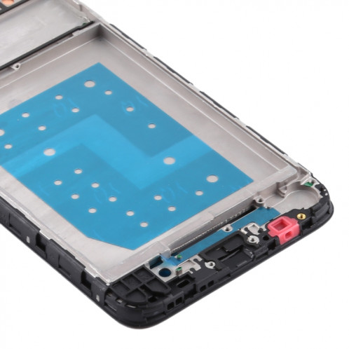 Boîtier avant LCD Cadre Bezel Plate pour Motorola Moto E6 Play (Noir) SH097B1720-06
