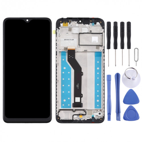Écran LCD et numériseur complet avec cadre pour Nokia 5.3 / TA-1227 / TA-1229 / TA-1223 / TA-12234 (noir) SH06BL1338-06
