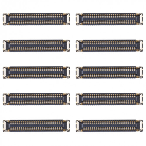 Connecteur FPC d'affichage à cristaux liquides de carte mère 10 PCS pour Huawei Y5 Prime (2018) SH01241424-04
