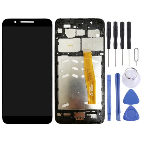 Écran LCD OEM pour Vodafone Smart N9 / VFD720 avec numériseur complet avec cadre (noir) SH173B496-05