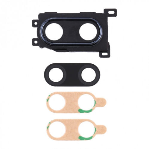 Pour Huawei Enjoy 9 Plus 10pcs Cache d'objectif d'appareil photo (Noir) SH206B1570-05