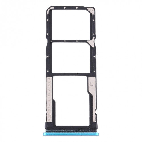 Plateau de la carte SIM + plateau de la carte SIM + plateau de la carte Micro SD pour Xiaomi Redmi Note 9S (vert) SH248G685-04