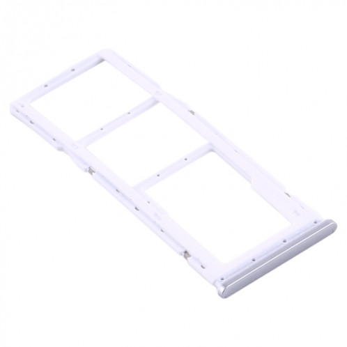 Plateau pour carte SIM + Plateau pour carte SIM + Plateau pour carte Micro SD pour Xiaomi Redmi Note 9S (Argent) SH248S1616-04