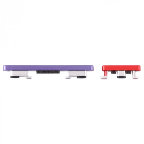 Bouton d'alimentation et bouton de contrôle du volume pour Xiaomi Redmi K30 Pro (violet) SH253P1808-04