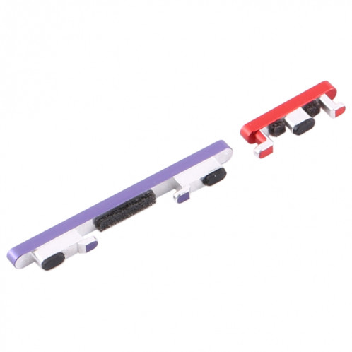 Bouton d'alimentation et bouton de contrôle du volume pour Xiaomi Redmi K30 Pro (violet) SH253P1808-04