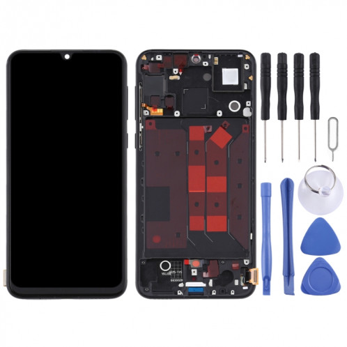 Écran LCD et numériseur complet avec cadre pour Huawei Nova 5 Pro (noir) SH468B996-06