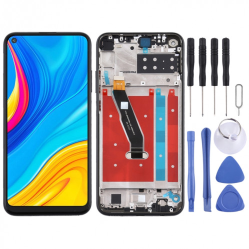 Écran LCD et numériseur complet avec cadre pour Huawei Enjoy 10 (noir) SH469B832-06