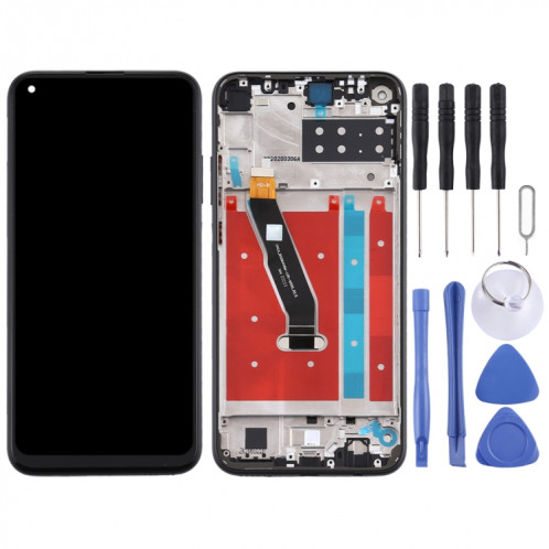 Écran LCD et numériseur complet avec cadre pour Huawei Enjoy 10 (noir) SH469B832-06