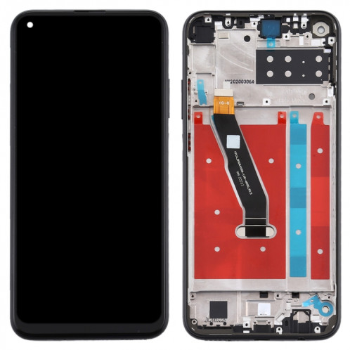 Écran LCD et numériseur complet avec cadre pour Huawei Enjoy 10 (noir) SH469B832-06
