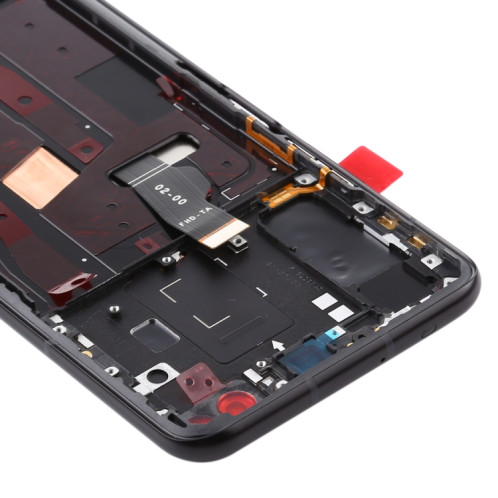 Écran LCD OEM pour Huawei Nova 6 4G Digitizer Assemblage complet avec cadre (noir) SH473B1090-06