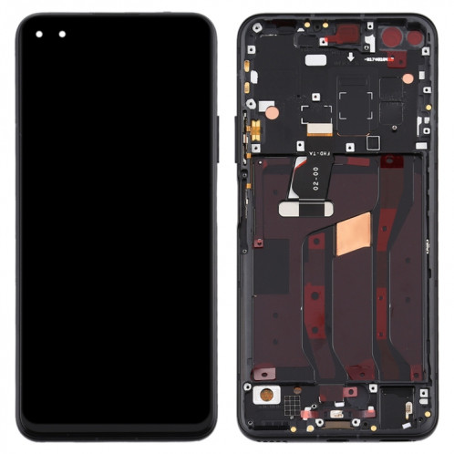 Écran LCD et numériseur complet avec cadre pour Huawei Nova 6 5G (noir) SH474B1237-06
