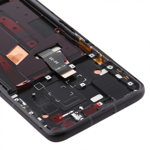Écran LCD et numériseur complet avec cadre pour Huawei Nova 6 5G (noir) SH474B1237-06