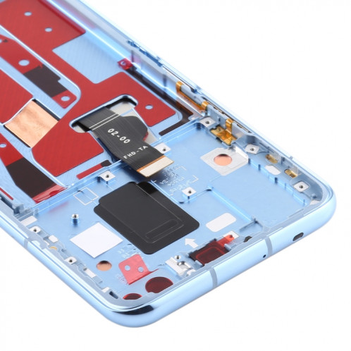 Écran LCD et numériseur complet avec cadre pour Huawei Nova 6 5G (bleu) SH474L1175-06