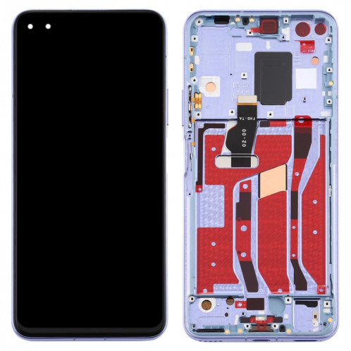Écran LCD et numériseur complet avec cadre pour Huawei Nova 6 5G (violet) SH474P1608-06