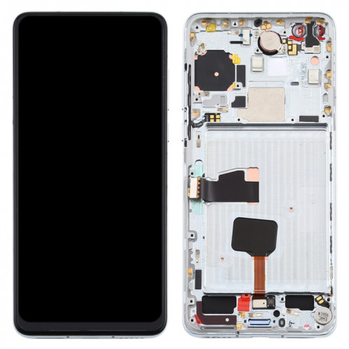 Écran LCD et numériseur complet avec cadre pour Huawei P40 (argent) SH476S660-06