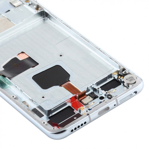 Écran LCD et numériseur complet avec cadre pour Huawei P40 (argent) SH476S660-06