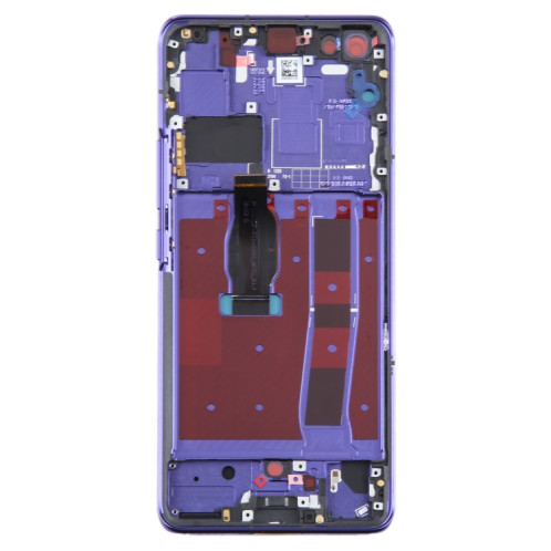 Écran LCD OLED d'origine pour Huawei Nova 7 Pro 5G Ensemble complet de numériseur avec cadre (Bleu) SH479L1160-06