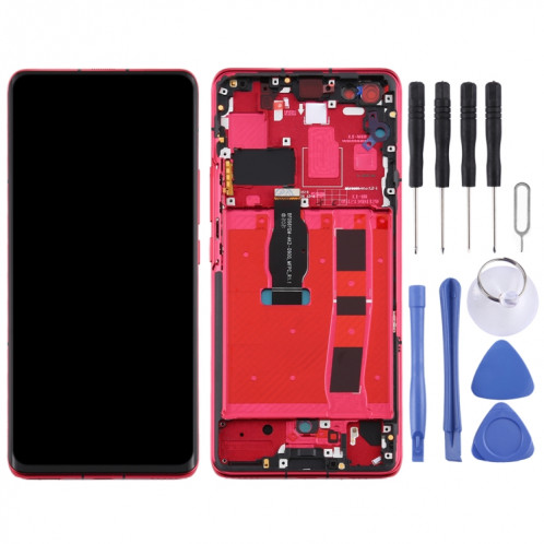 Écran LCD OLED d'origine pour Huawei Nova 7 Pro 5G Assemblage complet du numériseur avec cadre (rouge) SH479R752-06