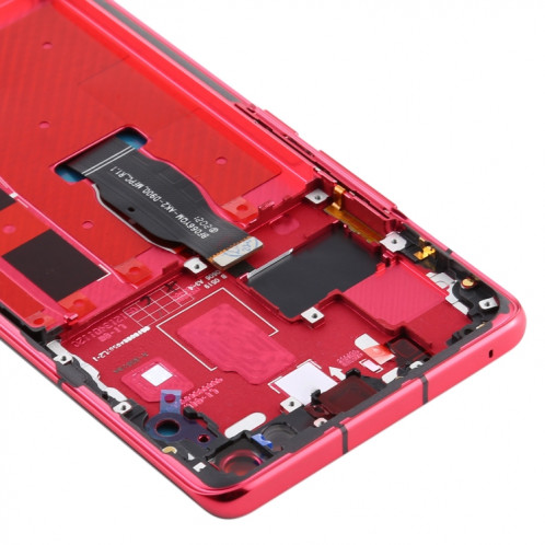 Écran LCD OLED d'origine pour Huawei Nova 7 Pro 5G Assemblage complet du numériseur avec cadre (rouge) SH479R752-06