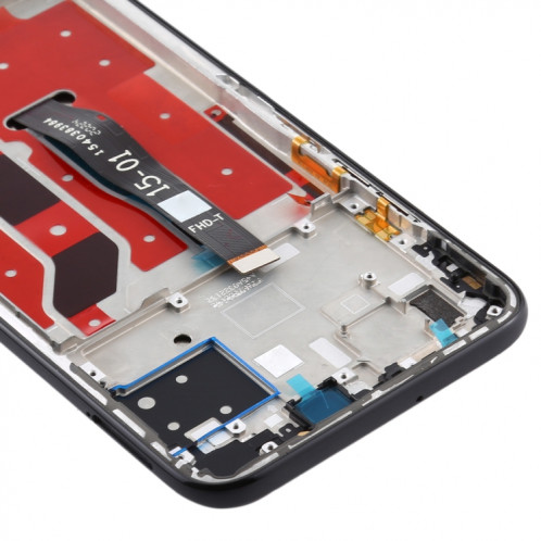 Écran LCD et numériseur complet avec cadre pour Huawei P40 Lite (noir) SH482B579-06