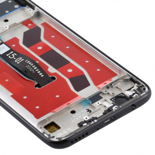 Écran LCD et numériseur complet avec cadre pour Huawei P40 Lite (noir) SH482B579-06