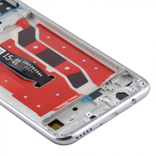 Écran LCD et numériseur complet avec cadre pour Huawei P40 Lite (argent) SH482S1383-06