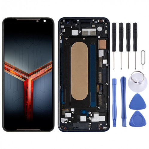 Écran LCD et numériseur complet avec cadre pour Asus ROG Phone II ZS660KL (noir) SH497B438-05