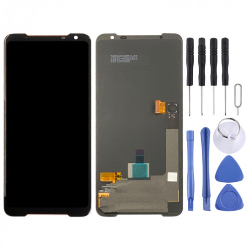 Écran LCD matériel AMOLED et assemblage complet du numériseur pour Asus ROG Phone 3 ZS661KS (noir) SH499B280-04