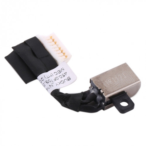 Connecteur de prise d'alimentation avec câble flexible pour Dell Inspiron 5480 5580 SH05231439-03