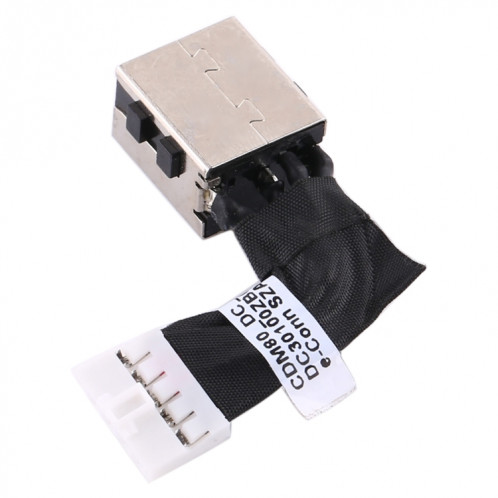 Connecteur de prise d'alimentation avec câble flexible pour Dell Latitude e5580 m3520 098c6h SH0524863-03