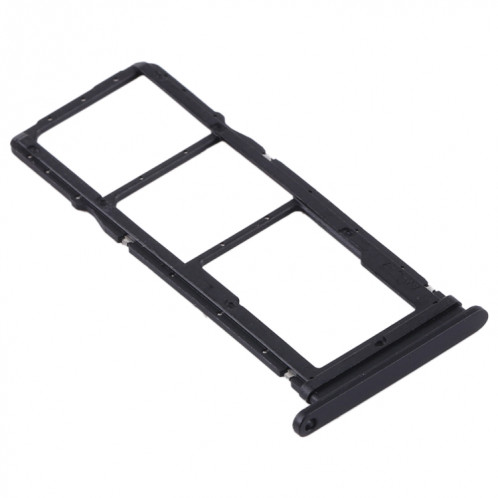 Plateau pour carte SIM + plateau pour carte SIM + plateau pour carte Micro SD pour Huawei Y7p (noir) SH583B275-04