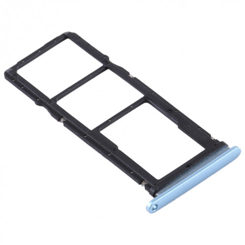 Plateau pour Carte SIM + Plateau pour Carte SIM + Plateau pour Carte Micro SD pour Huawei Y7p (Bleu Bébé) SH83TT1078-04