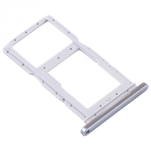 Plateau pour Carte SIM + Plateau pour Carte SIM / Plateau pour Carte Micro SD pour Huawei Y9s (Argent) SH584S1421-04