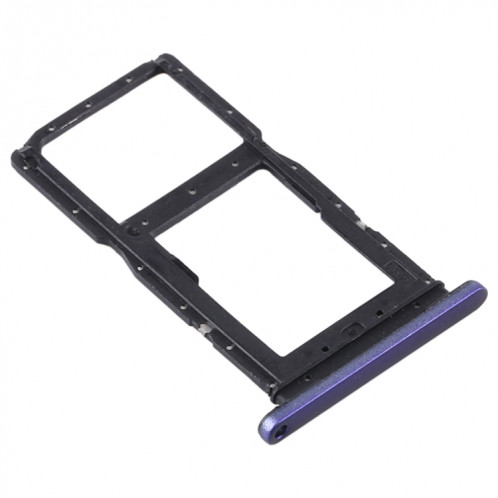 Plateau pour Carte SIM + Plateau pour Carte SIM / Plateau pour Carte Micro SD pour Huawei Y9s 2020 (Violet) SH585P1103-04