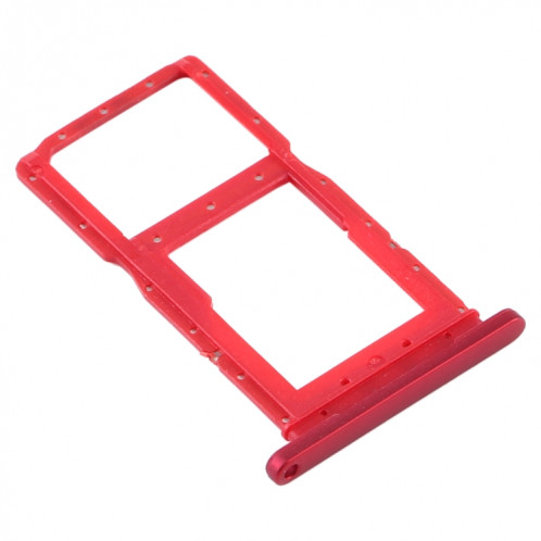 Plateau pour Carte SIM + Plateau pour Carte SIM / Plateau pour Carte Micro SD pour Huawei Y9s 2020 (Rouge) SH585R1164-04