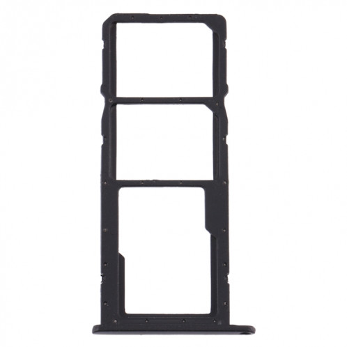 Plateau pour Carte SIM + Plateau pour Carte SIM + Plateau pour Carte Micro SD pour Huawei Honor 8A Pro (Noir) SH586B811-04