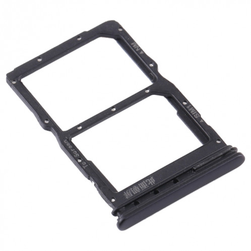 Plateau Carte SIM + Plateau Carte NM pour Huawei P40 Lite 5G (Noir) SH587B786-04