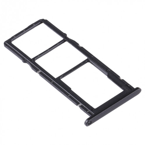Plateau pour Carte SIM + Plateau pour Carte SIM + Plateau pour Carte Micro SD pour Huawei Y6s (2020) (Noir) SH589B10-04