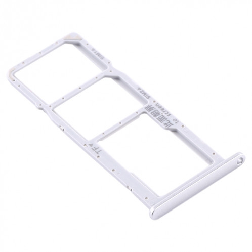 Plateau pour carte SIM + Plateau pour carte SIM + Plateau pour carte Micro SD pour Huawei Y6s (2020) (Argent) SH589S350-04