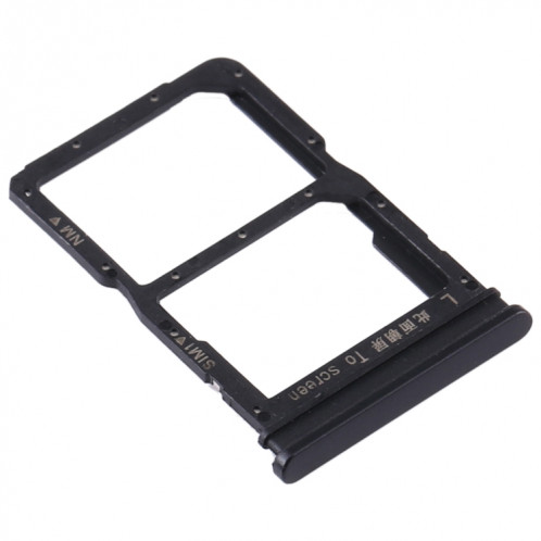 Plateau Carte SIM + Plateau Carte NM pour Huawei P Smart 2020 (Noir) SH590B699-04