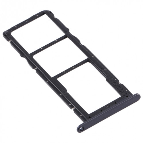 Plateau pour Carte SIM + Plateau pour Carte SIM + Plateau pour Carte Micro SD pour Huawei Y6 Pro (2019) (Noir) SH591B1503-04
