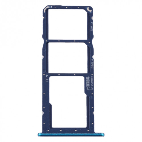 Plateau de la carte SIM + plateau de la carte SIM + plateau de la carte Micro SD pour Huawei Y6 Pro (2019) (vert) SH591G1372-04