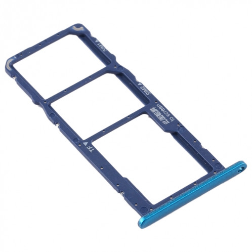 Plateau de la carte SIM + plateau de la carte SIM + plateau de la carte Micro SD pour Huawei Y6 Pro (2019) (vert) SH591G1372-04