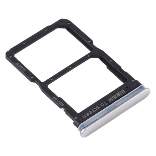 Plateau Carte SIM + Plateau Carte SIM pour Huawei Honor 30 Youth (Argent) SH592S1455-04