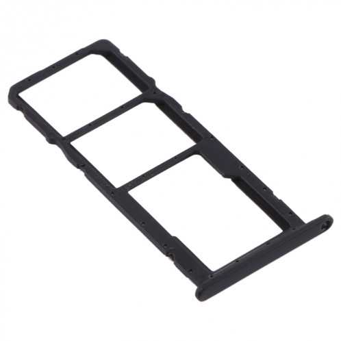 Plateau pour Carte SIM + Plateau pour Carte SIM + Plateau pour Carte Micro SD pour Huawei Y6 (2019) (Noir) SH593B1784-04