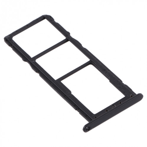 Plateau pour Carte SIM + Plateau pour Carte SIM + Plateau pour Carte Micro SD pour Huawei Y6 (2019) (Noir) SH593B1784-04