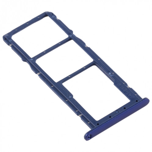 Plateau pour Carte SIM + Plateau pour Carte SIM + Plateau pour Carte Micro SD pour Huawei Y6 (2019) (Bleu) SH593L1712-04