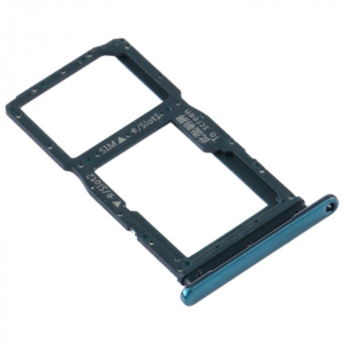 Plateau pour carte SIM + plateau pour carte SIM / plateau pour carte Micro SD pour Huawei Enjoy Z 5G (vert) SH595G249-04