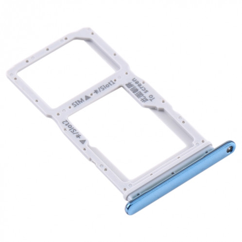 Plateau pour carte SIM + plateau pour carte SIM / plateau pour carte Micro SD pour Huawei Enjoy Z 5G (Twilight) SH95JS154-04